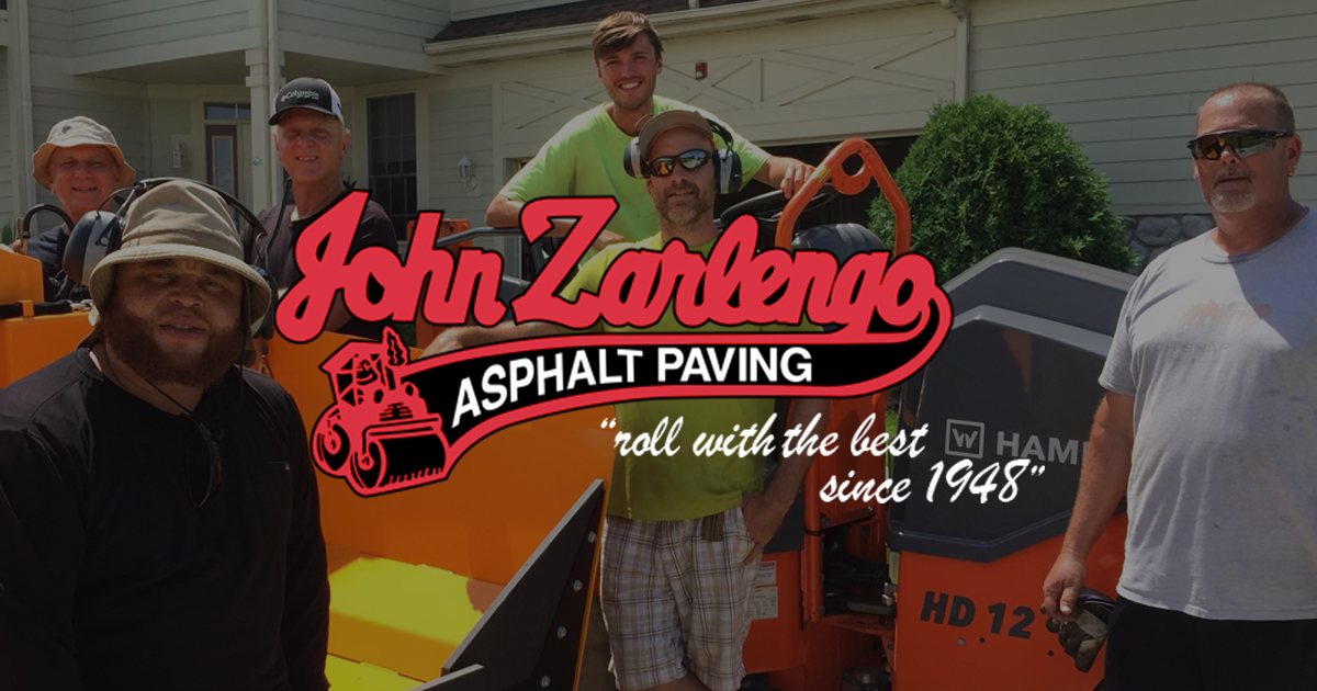 Contact John Zarlengo Asphalt Paving
